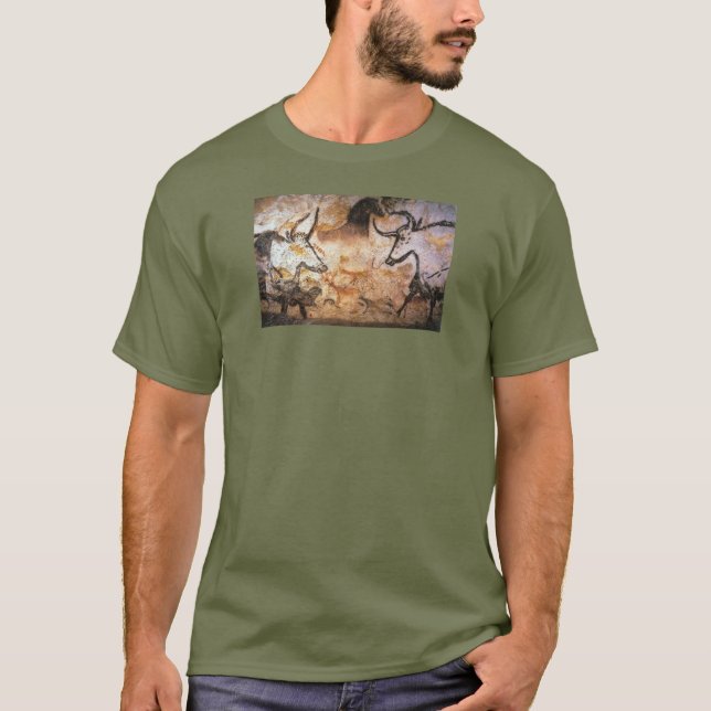 Lascaux Aurochs, Caballo, Camiseta de venado (Anverso)