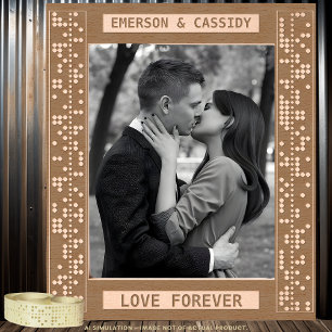 Láser personalizado grabado 'AMOR' en 18 idiomas