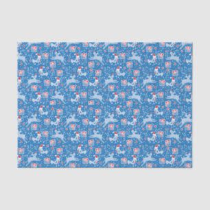 Láseres y Navidades de aves musicales papel higién