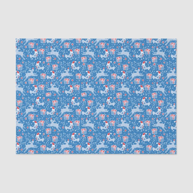 Láseres y Navidades de aves musicales papel higién (Anverso)