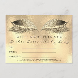 Lashes Beauty Studio Certificado de maquillaje Reg
