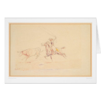 Lassoing el buey 1905 (1418A)