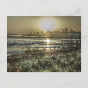 Lastima en la postal del amanecer