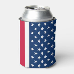 Latas Bandera de EE. UU. Enfriador de Lata Patriótico Am