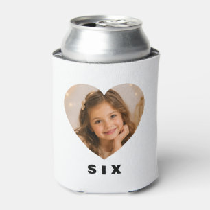 Latas Chica de enfriador de lata personalizado de 6 años