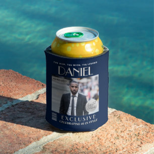 Latas Enfriador de bebida para fiestas personalizado, po