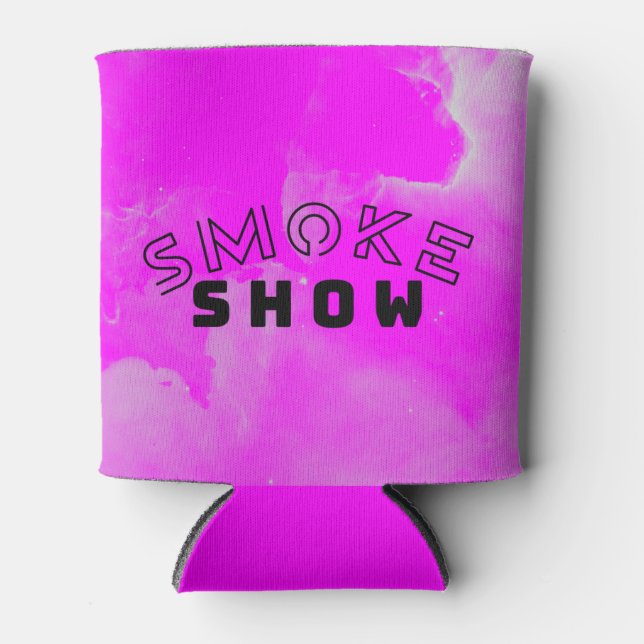 Latas Enfriador de Bebidas Espectáculo de Humo Rosa Mage (Anverso)