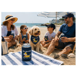 Latas Enfriador de bebidas estilo de vida costero Lobsta