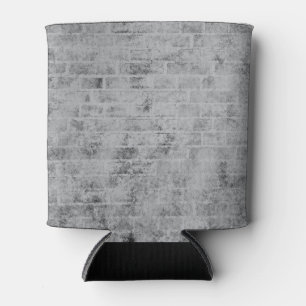 Latas Enfriador de Bebidas Pared de Ladrillo Gris Deteri