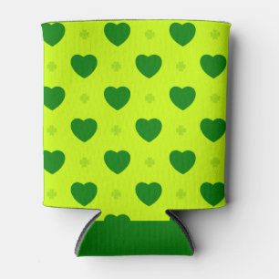 Latas Enfriador de bebidas Shamrock Hearts