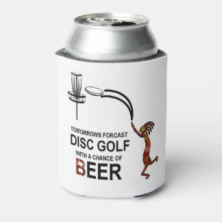 Latas enfriador de cerveza de golf de disco
