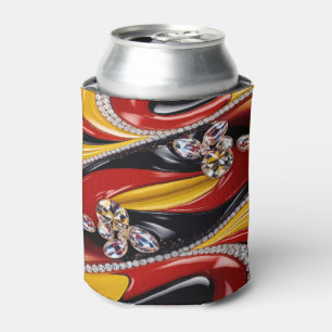 Latas Enfriador de lata con diseño de colores belgas