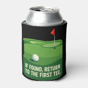 Latas Enfriador de Lata con Frase Divertida de Golf en V