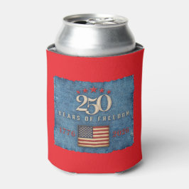 Latas Enfriador de Lata de 250 Años de Libertad