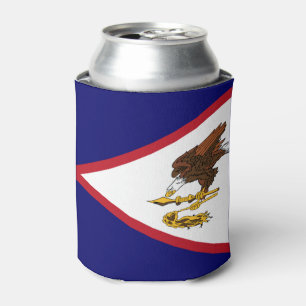 Latas Enfriador de Lata de Bandera Patriótica de Samoa A