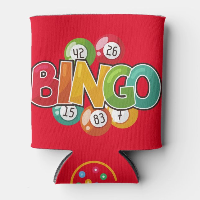 Latas Enfriador de lata de Bingo (Anverso)
