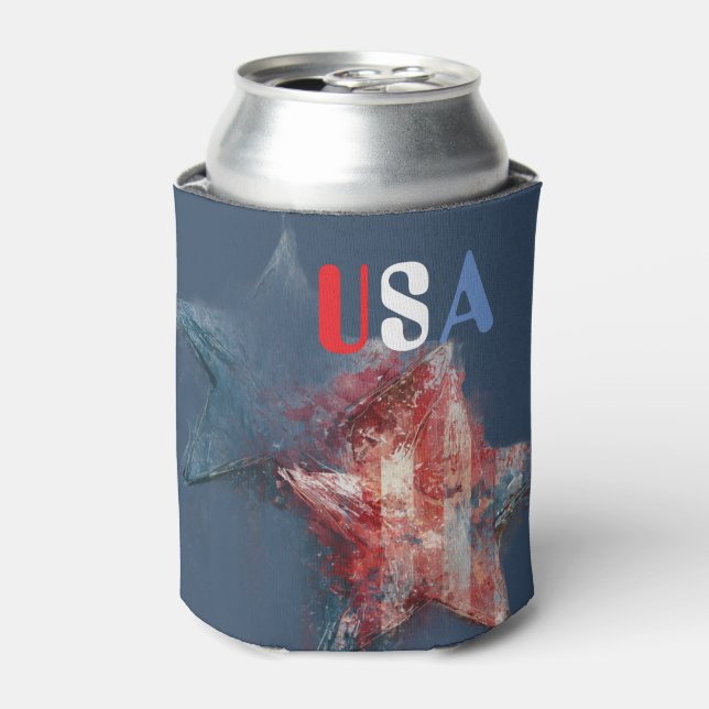 Latas Enfriador de lata de EE. UU. (Lata Anverso)