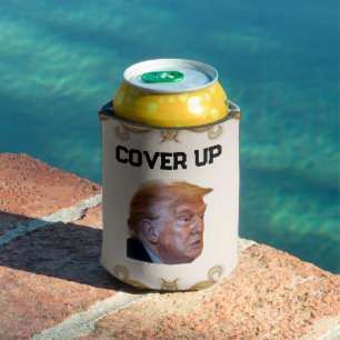Latas Enfriador de Lata de Encubrimiento de Trump