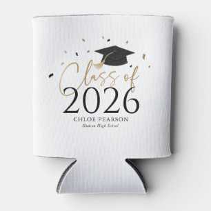 Latas Enfriador de Lata de Graduación Clase 2026