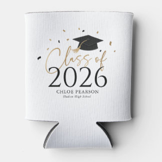 Latas Enfriador de Lata de Graduación Clase 2026
