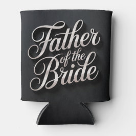 Latas Enfriador De Lata De Guión De Padre De La Novia