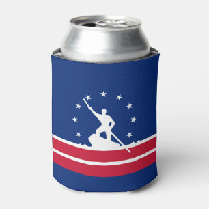 Latas Enfriador de lata de la bandera de Richmond, Virgi