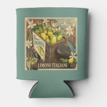 Enfriador de lata de limón italiano