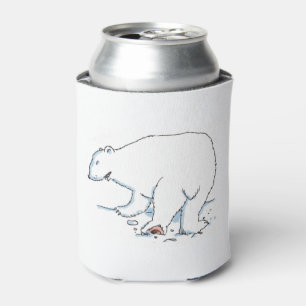 Latas Enfriador de lata de oso polar