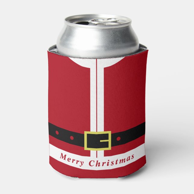 Latas Enfriador de lata de Papá Noel (Lata Anverso)