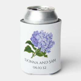 Latas Enfriador de Lata de Regalo de Boda de Hortensia F