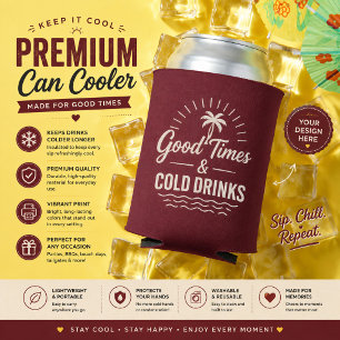 Latas Enfriador de lata de verano personalizado de lujo