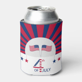 Latas Enfriador de lata del 4 de julio