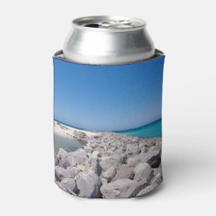 Latas Enfriador de Lata del Medio del Malecón de la Isla