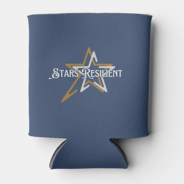 Latas Enfriador de Lata - Estrellas Resilientes (Anverso)