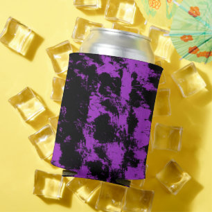 Latas Enfriador de lata negro morado