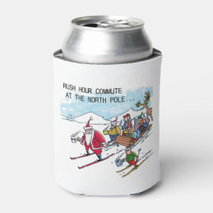 Latas Enfriador de lata North Pole Rush Hour