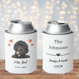 Latas Enfriador de lata para boda de mascota personaliza