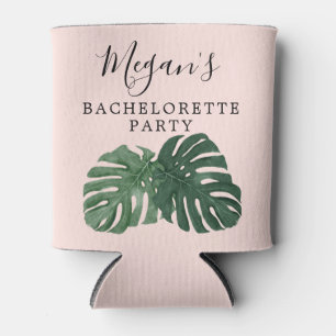 Latas Enfriador de Lata para Fiesta Tropical de Monstera
