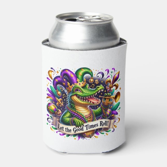 Latas Enfriador de lata para Mardi Gras (Lata Anverso)