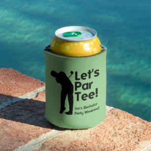 Latas Enfriador de lata personalizado con tema de golf