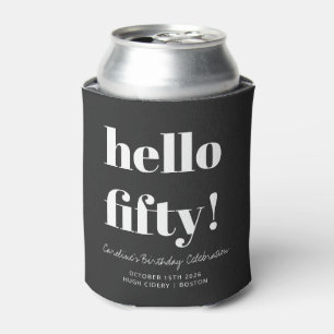 Latas Enfriador de Lata Personalizado Negro Moderno Atre