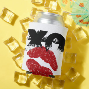 Latas Enfriador de lata retro XO XO bésame / BBQ, Fiesta