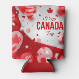 Latas Feliz Día de Canadá Enfriador de Lata