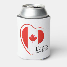 Latas Feliz Día de Canadá Enfriador de Lata