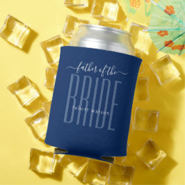 Latas Padrino de la Novia Enfriador de Lata