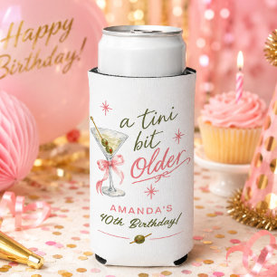 Latas Slim Enfriador de lata de seltzer Un Poco Más Viejo