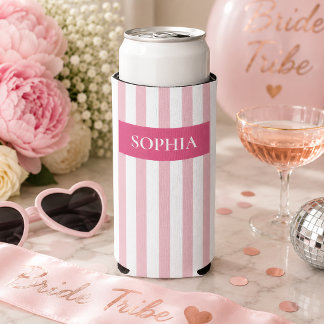 Latas Slim Enfriador de lata personalizado para despedida de