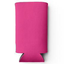 Enfriador de lata rosa, divertido soporte para beb