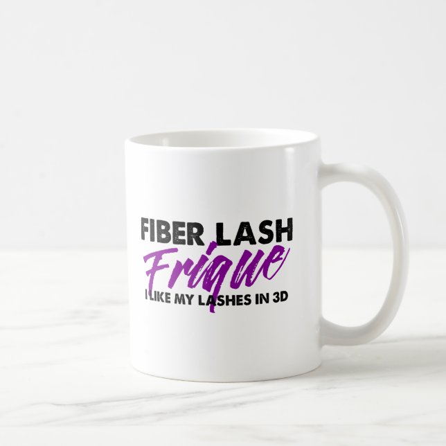 Latigazo Frique - taza de la fibra de café (Derecha)