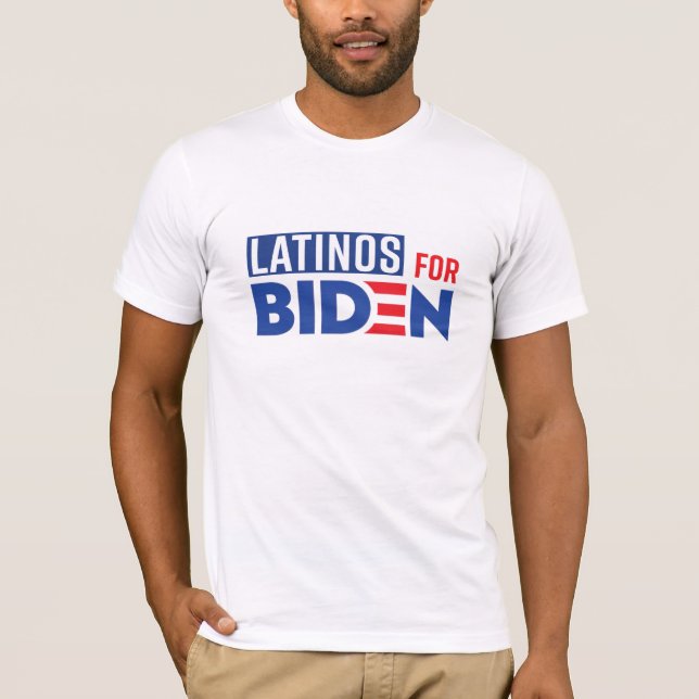 Latinos Por Camiseta Biden (Anverso)